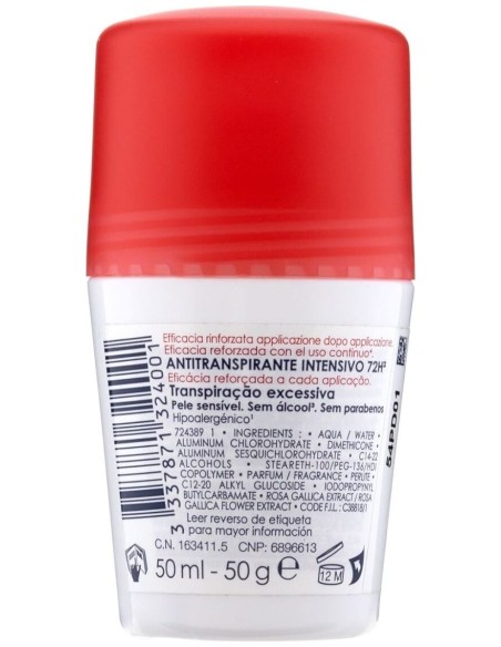 Vichy Stress Resist Tratamiento Antitranspirante 72H 50Ml
