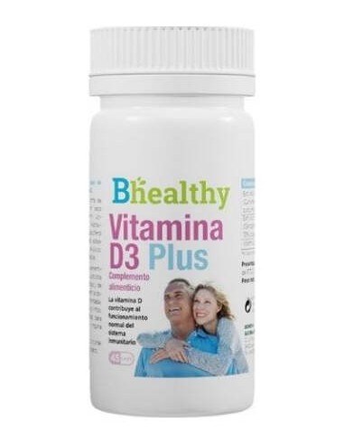 Biover Bhealthy Vitamina D3 Plus 45Caps