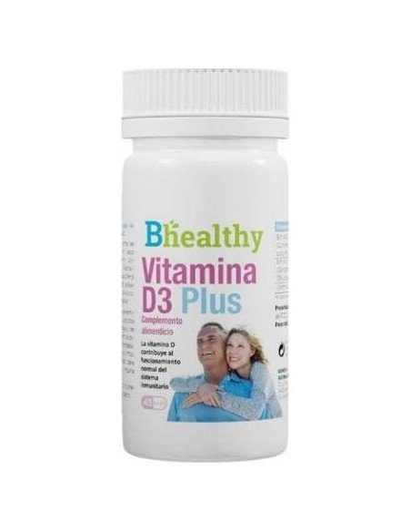 Biover Bhealthy Vitamina D3 Plus 45Caps