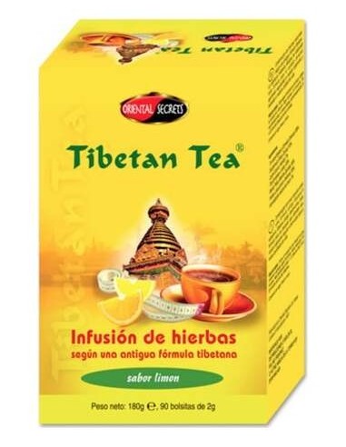 Tibetan Tea Sabor Limón 30 Sobres