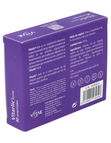 Vitarlic Forte (Kyolic Forte) 1000Mg. 30Comp.