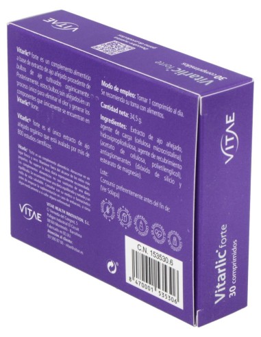 Vitarlic Forte (Kyolic Forte) 1000Mg. 30Comp.