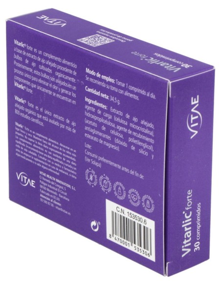 Vitarlic Forte (Kyolic Forte) 1000Mg. 30Comp.