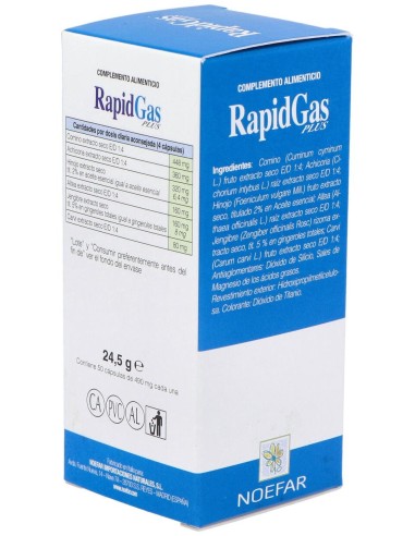Rapidgas Plus 50Cap.