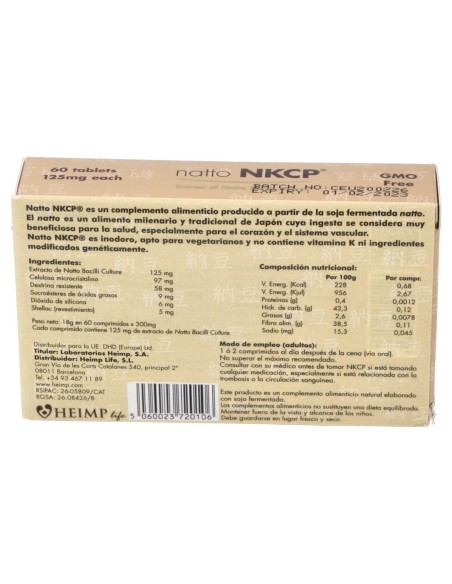 Natto Nkcp 60Comp.