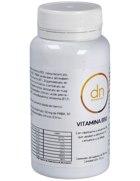 Direct Nutrition Vitamina B50 Complex