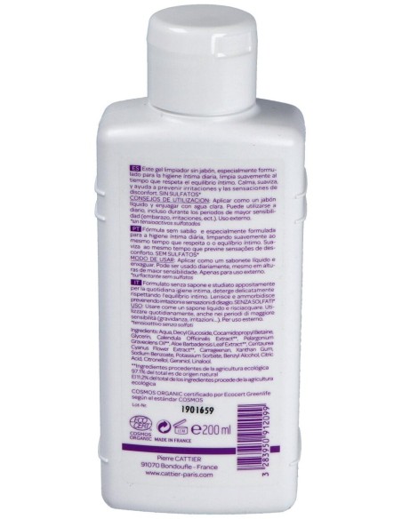 Gel Higiene Intima Calendula Y Geranio 200Ml.