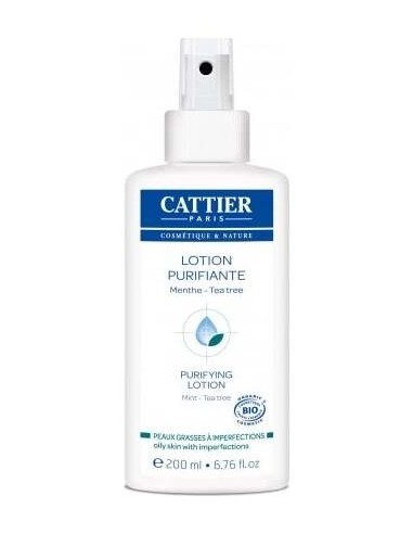 Cattier Loción Purificante Menta Árbol De Té 200Ml