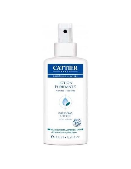 Cattier Loción Purificante Menta Árbol De Té 200Ml