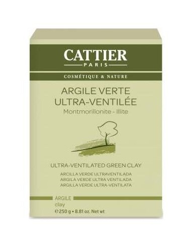 Cattier Argile Verte Ultra VentilE 250 G