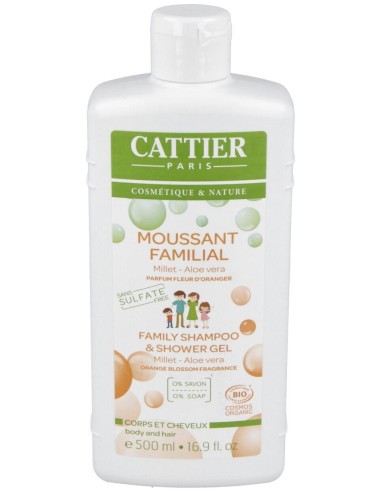 Gel De Ducha Y Champu Familiar Sin Sulfatos 500Ml.