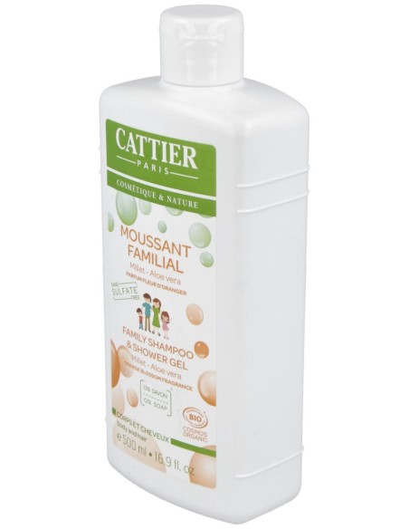Gel De Ducha Y Champu Familiar Sin Sulfatos 500Ml.
