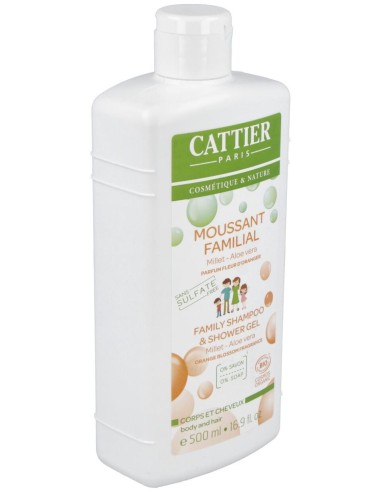 Gel De Ducha Y Champu Familiar Sin Sulfatos 500Ml.