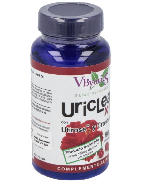 Vbyotics Uriclear X10 Con Utirose Y Supercran 90Caps