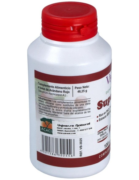 Super Cran Arandano Rojo 100Cap.