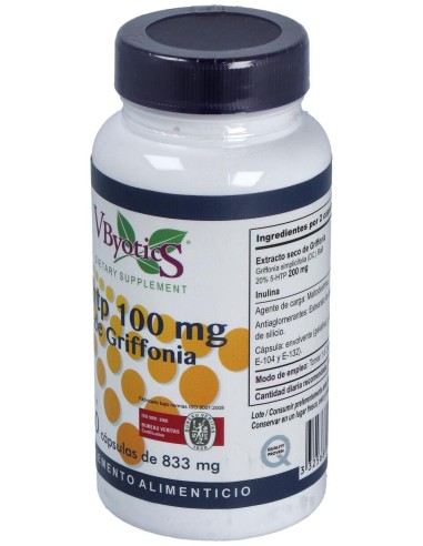 Vbyotics 5-Htp 100 Mg 60 Caps