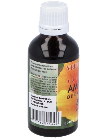 Vedic Health Amapola De California Extracto 60Ml