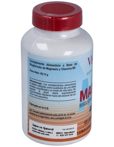 Vbyotics Bisglicinato De Magnesio 400Mg 120Comp