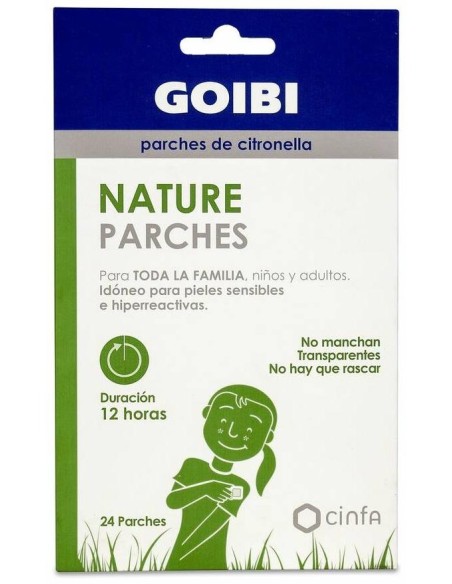Goibi Nature Parches De Citronella, 24 Uds