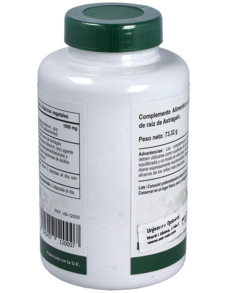 Vbyotics Astragalus Extracto Estandarizado Raíz 120Caps