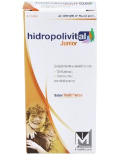 Hidropolivital Junior 40 Comprimidos Masticables