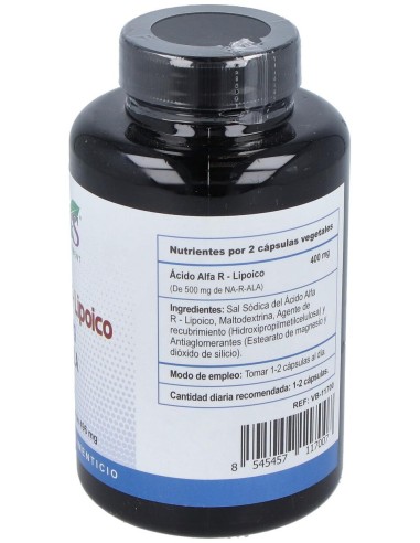 Acido Alfa R-Lipoico 120Cap.