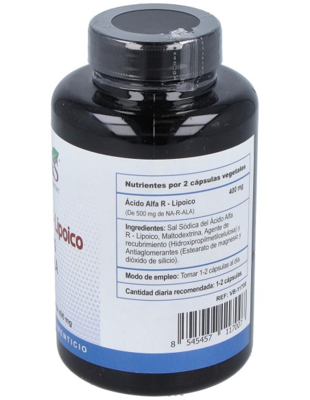 Acido Alfa R-Lipoico 120Cap.