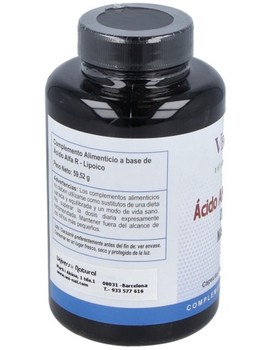 Acido Alfa R-Lipoico 120Cap.
