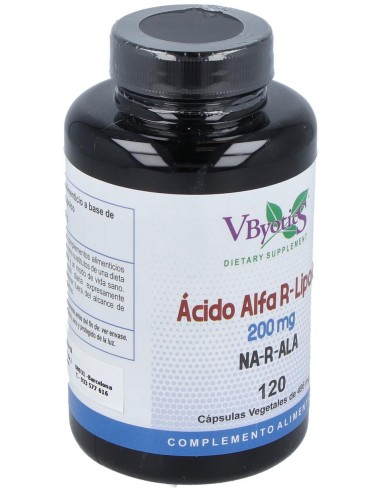 Acido Alfa R-Lipoico 120Cap.