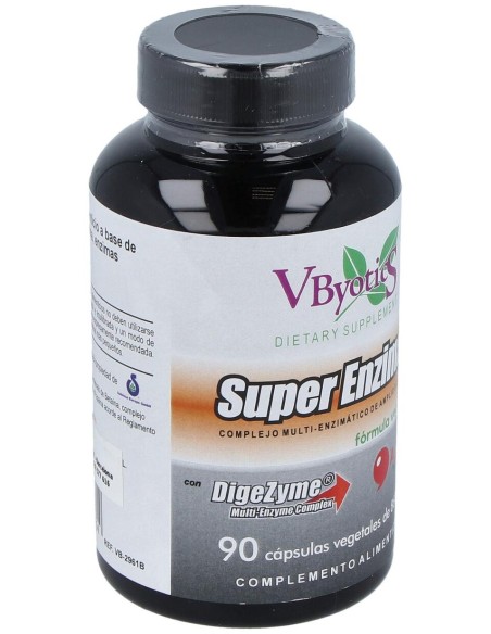 Vbyotics Super Enzimas Vegetales 868Mg 90Caps