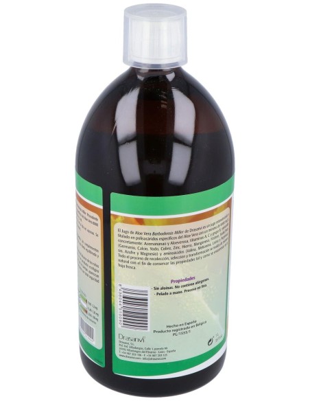 Jugo Aloe Vera Bio 1Litro