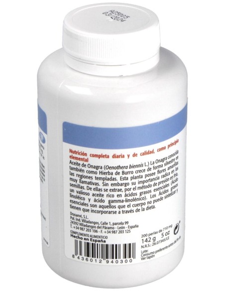 Drasanvi Aceite De Onagra 515Mg 200Perlas