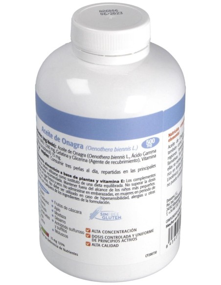 Drasanvi Aceite De Onagra 515Mg 450Perlas