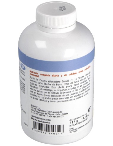 Drasanvi Aceite De Onagra 515Mg 450Perlas
