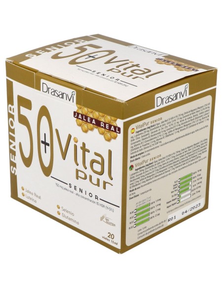 Drasanvi Vitalpur Senior Jalea Real 750Mg 20X15Ml