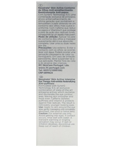 Neostrata Skin Active Repair Contorno De Ojos Intense 15G
