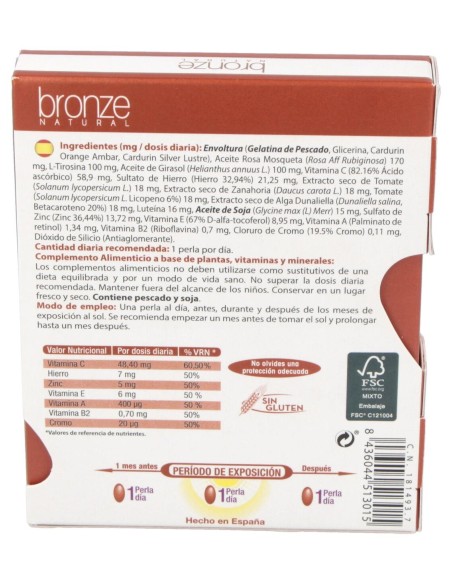 Drasanvi Bronze 30 Perlas