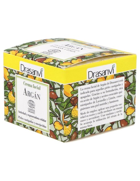 Drasanvi Crema Facial Ecocert Argan 50Ml