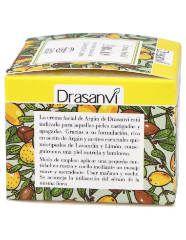 Drasanvi Crema Facial Ecocert Argan 50Ml
