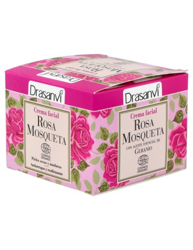 Crema Facial Rosa Mosqueta 50Ml. Ecocert Bio