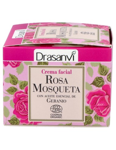 Crema Facial Rosa Mosqueta 50Ml. Ecocert Bio