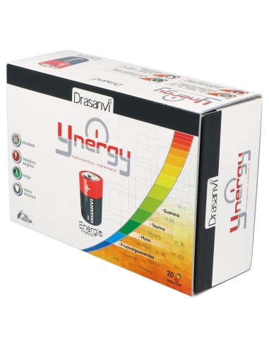 Drasanvi Ynergy Energía Inmediata 20 Ampollas 15Ml