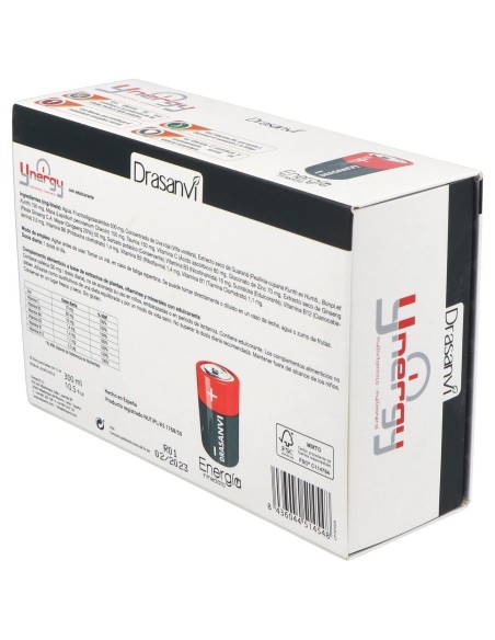 Drasanvi Ynergy Energía Inmediata 20 Ampollas 15Ml