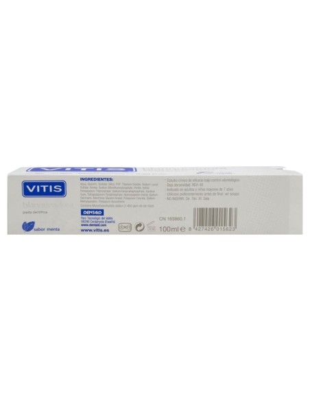Vitis Pasta Dentífrica Blanqueadora, 100 Ml