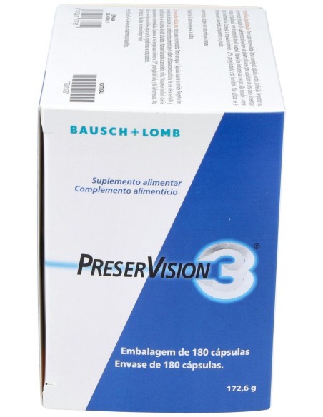 Preservisión 3, 180 Cápsulas