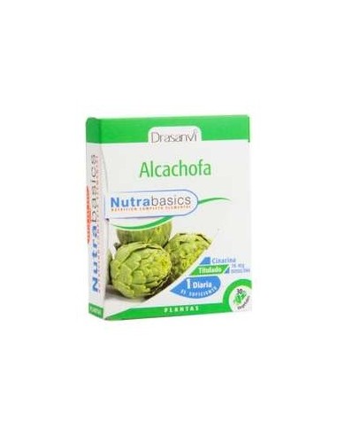 Drasanvi Nutrabasics Alcachofa 30Cáps