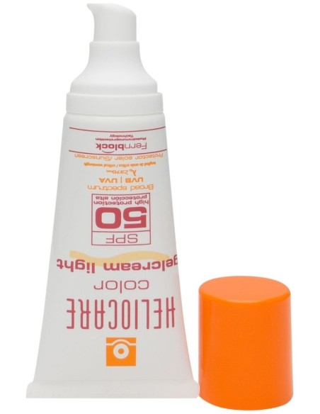 Heliocare Gel Crema Spf 50 Color Light, 50 Ml