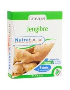 Nutrabasics Jengibre 30Caps.