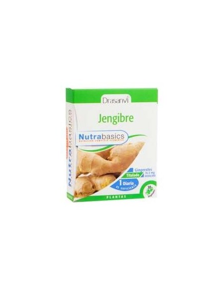 Nutrabasics Jengibre 30Caps.