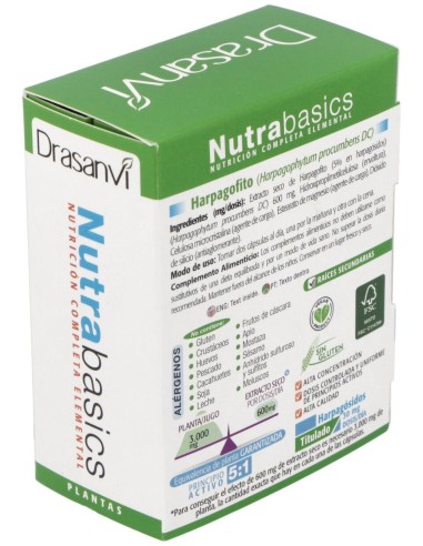 Nutrabasics Harpagofito 60Caps.
